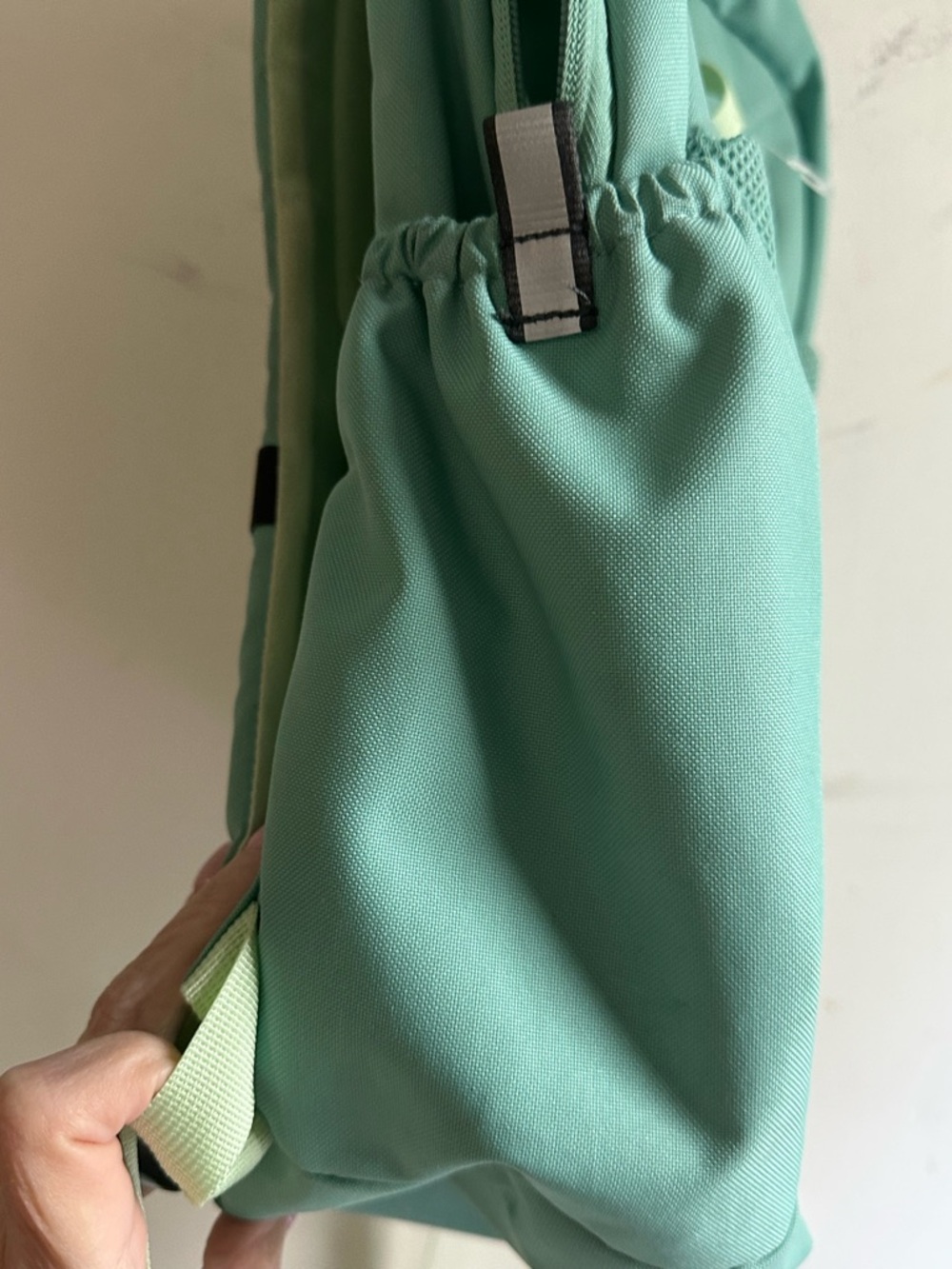 The North Face Backpack Green Youth Daypack Bookbag School Travel Lightweight - Picture 4 of 6
